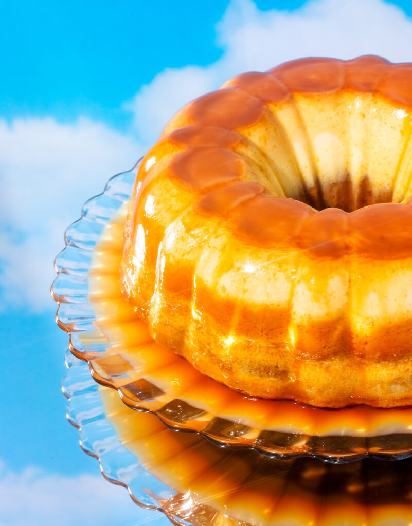 All That's Left Are The Crumbs: Classic Vanilla Flan Bundt